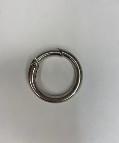 ARGOLA ARTICULADA PRATA 3 CM