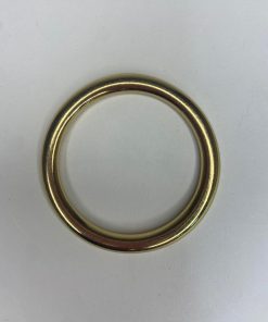 ARGOLA OURO 4 CM