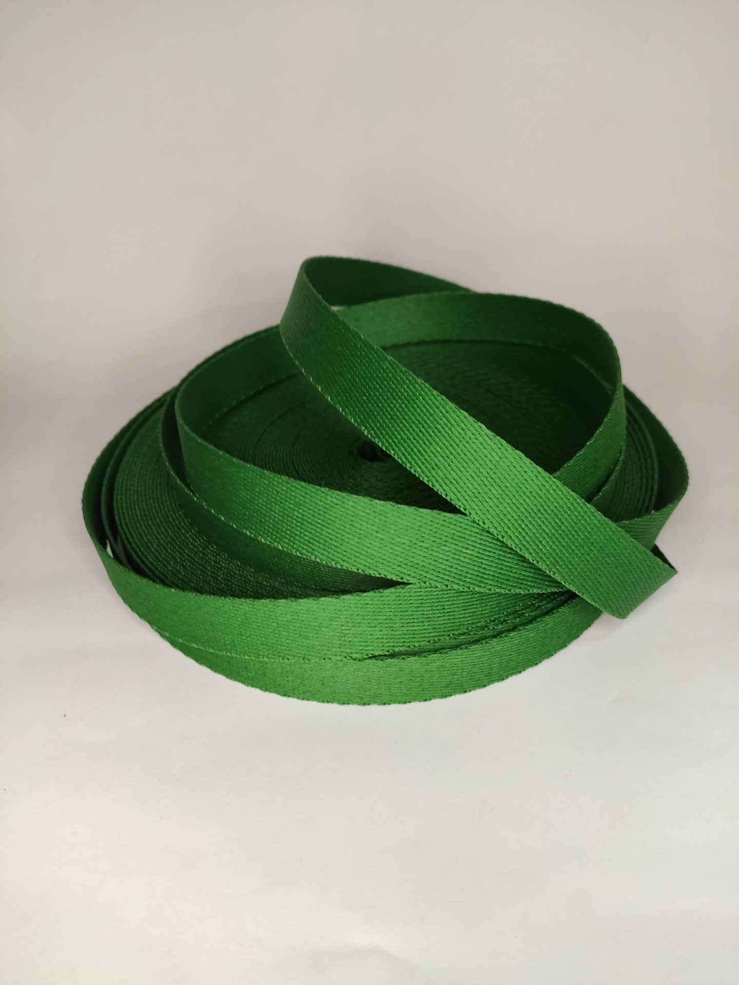 ALÇA LISA 2CM VERDE BANDEIRA