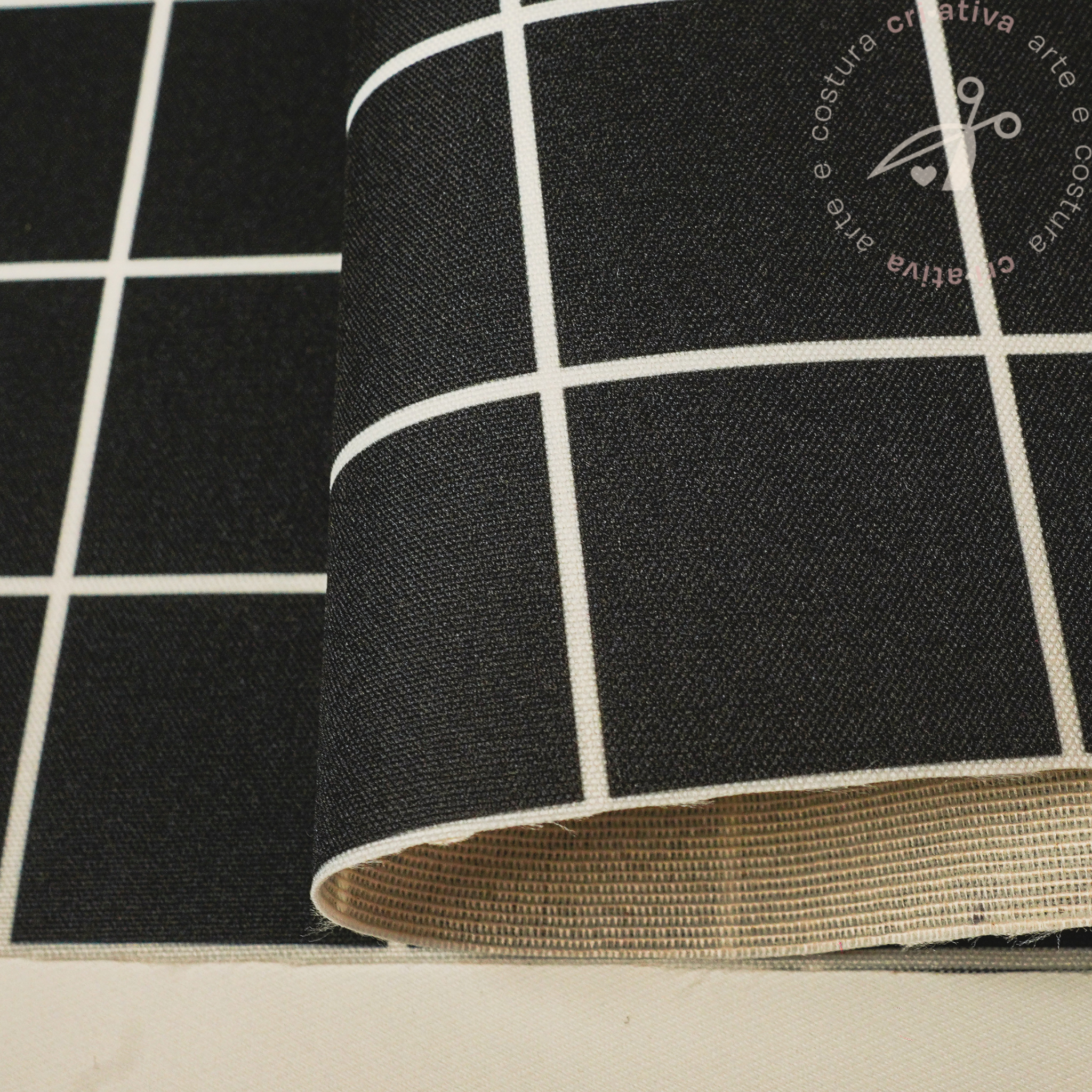 OXFORD DUBLADO - XADREZ PRETO