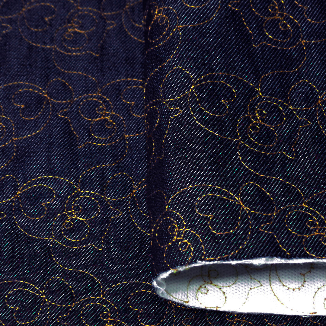 JEANS MATELASSÊ- ESTAMPA: CORUJA