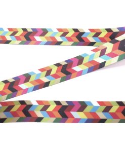 ALÇA ESTAMPADA 3 CM - PADRÃO COLORIDO