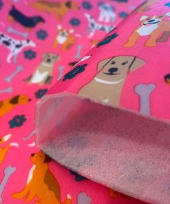 NYLON DUBLADO - ESTAMPA CACHORROS