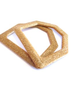 ALÇA ACRÍLICA TRAPÉZIO