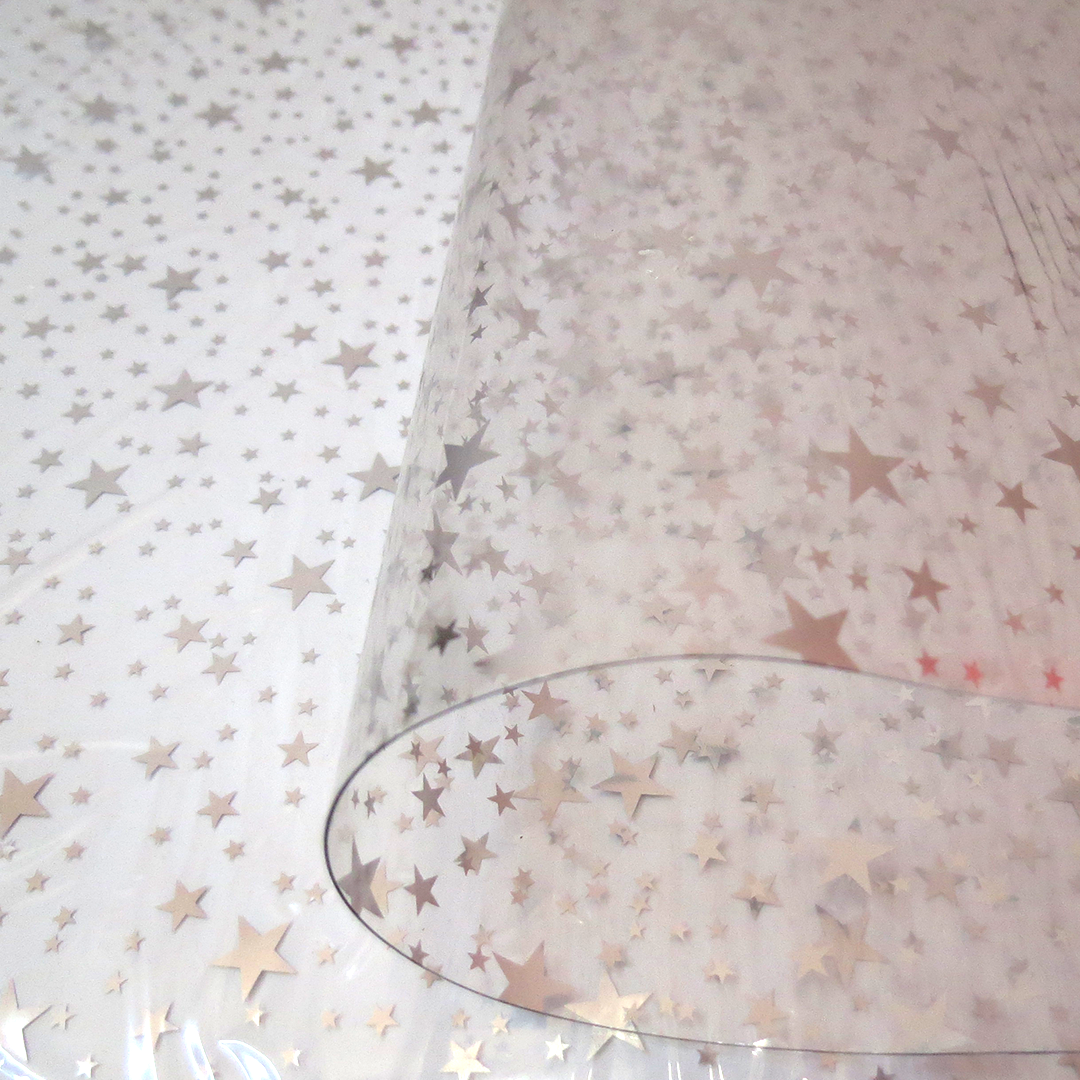 CRISTAL ESTAMPADO 040 - COR: ESTRELA PRATA