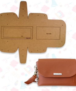 MOLDE MDF BOLSA LAIS - BY: Cristina Borges