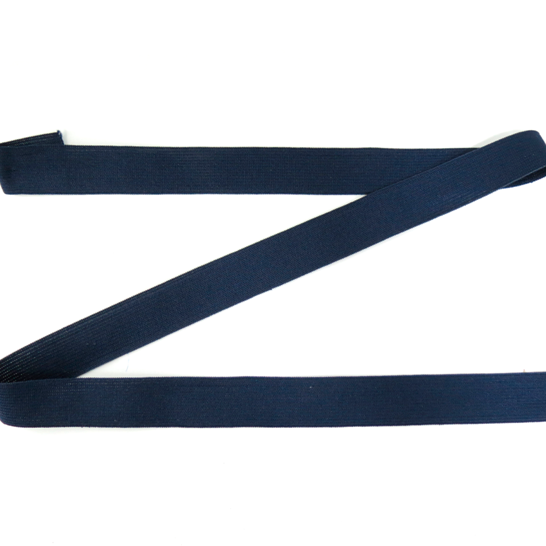 ELÁSTICO 25MM -COR :AZUL MARINHO