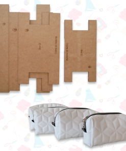 MOLDE MDF KIT 4 NECESSAIRE - BY:Cristina Borges