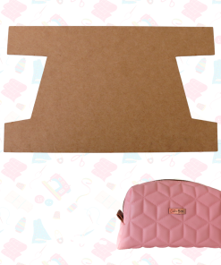 MOLDE MDF NECESSAIRE TRAPEZIO- BY:Cristina Borges