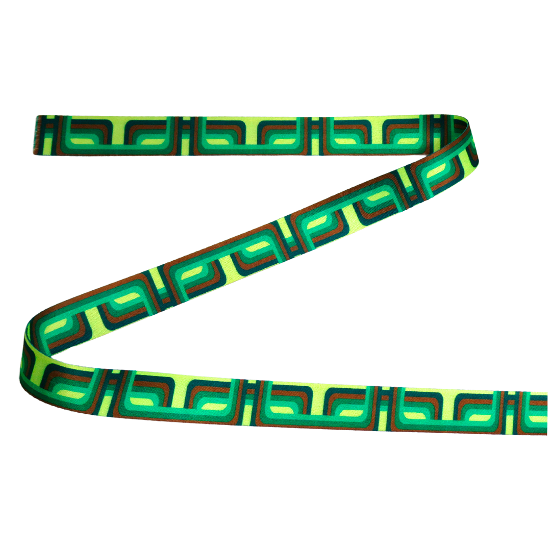 ALÇA ESTAMPADA 3CM- ABACATE