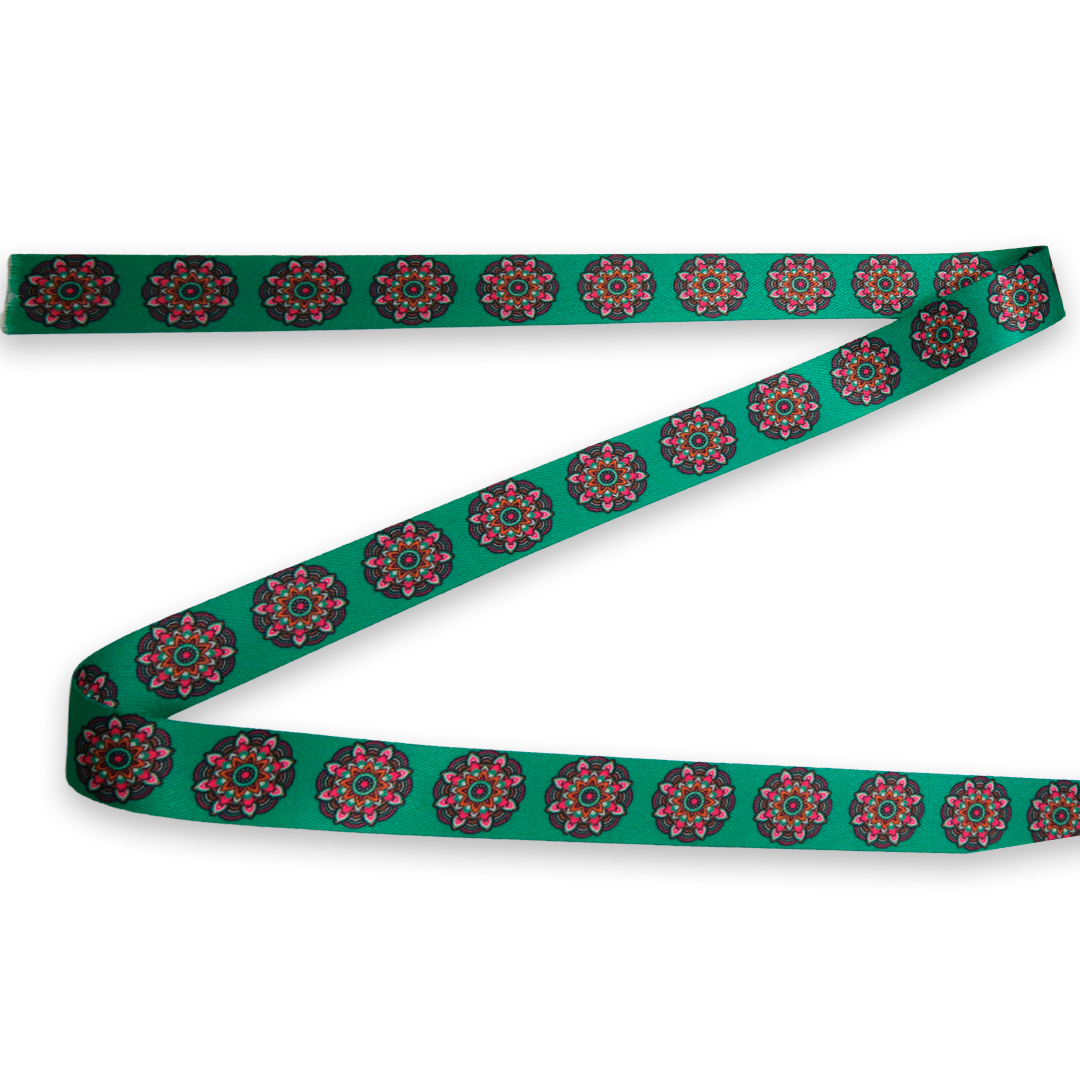 ALÇA ESTAMPADA 3CM - MANDALA