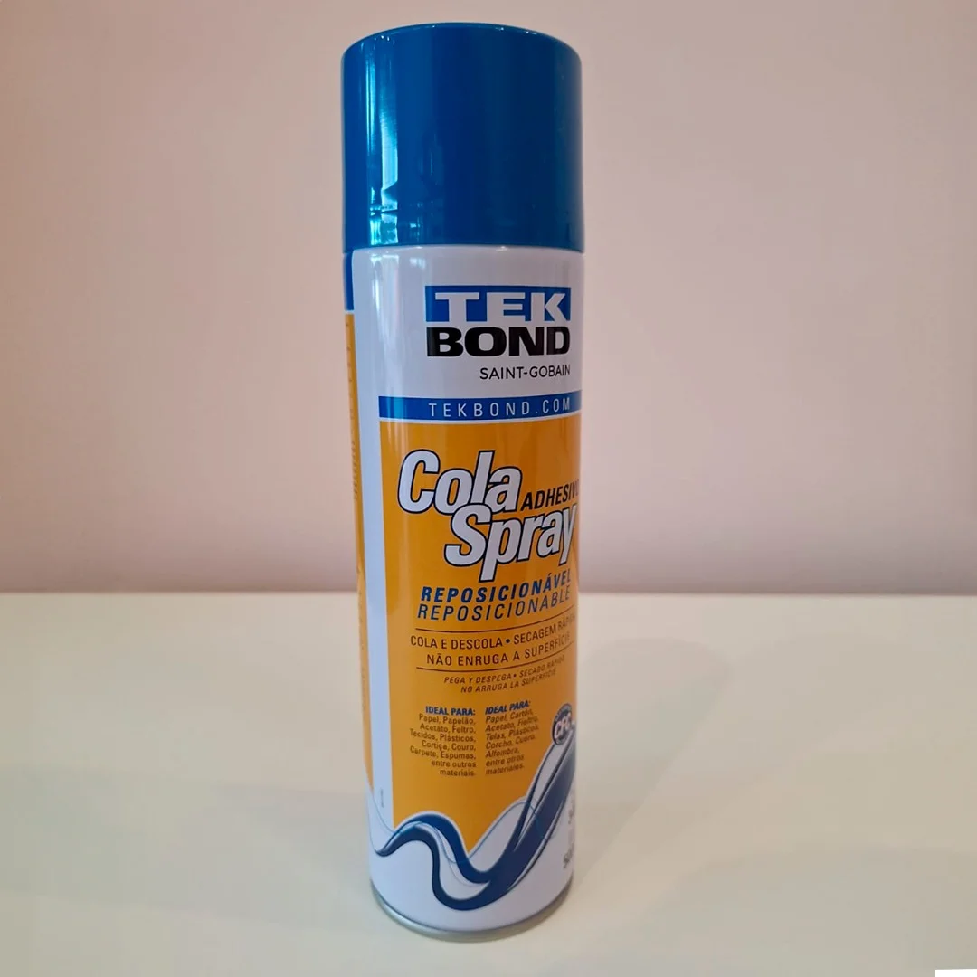 COLA SPRAY REPOSICIONÁVEL TEK BOND 340GR