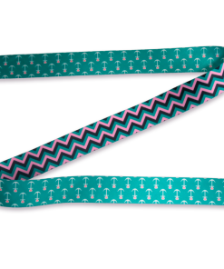 ALÇA ESTAMPADA 3CM - MARINHEIRO DUPLA FACE