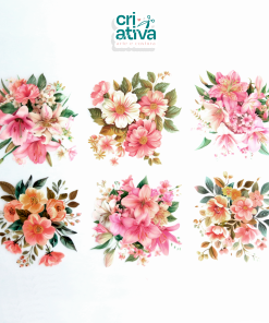 ESTAMPA FÁCIL - FLORES