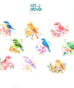 ESTAMPA FÁCIL - PÁSSAROS