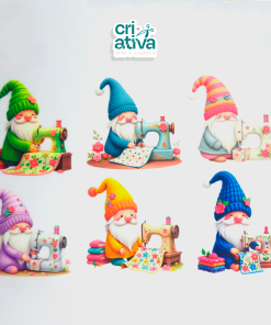 ESTAMPA FÁCIL -  GNOMOS